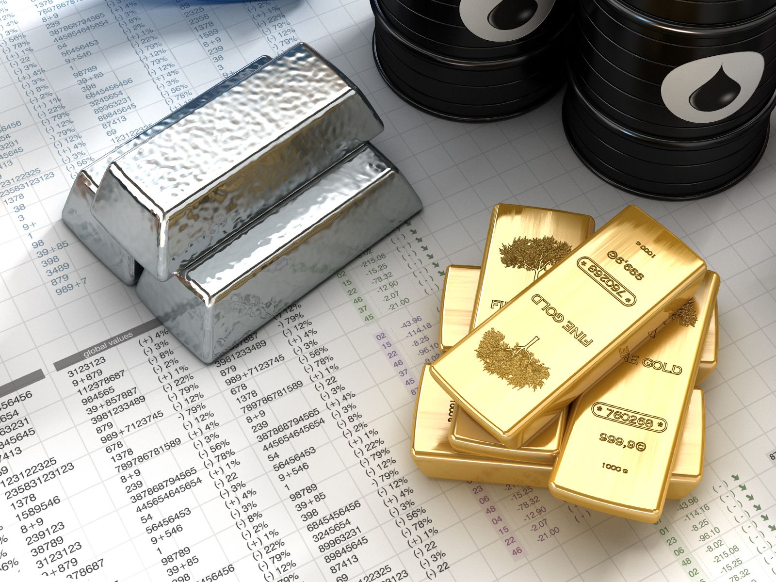 Dòng tiền chảy sang vàng khiến giá bạc suy giảm