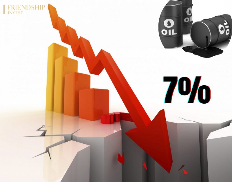 Sản lượng của OPEC+ gia tăng cùng với biến thể Delta hoành hành khiến giá dầu bốc hơi hơn 7%