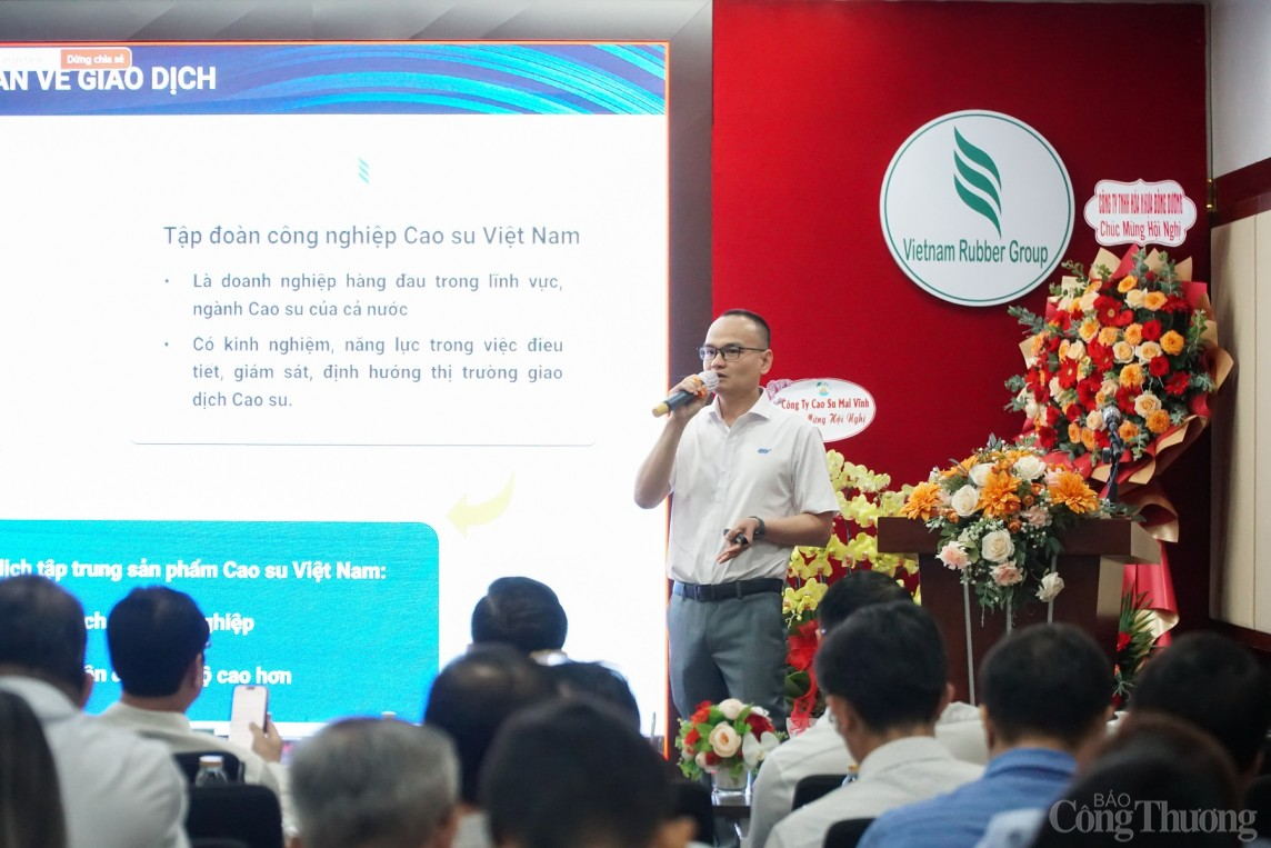 MXV-VRG: Sẽ sớm niêm yết giao dịch sản phẩm cao su Việt Nam trên Sàn Giao dịch