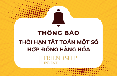 Thời hạn tất toán một số hợp đồng hàng hóa