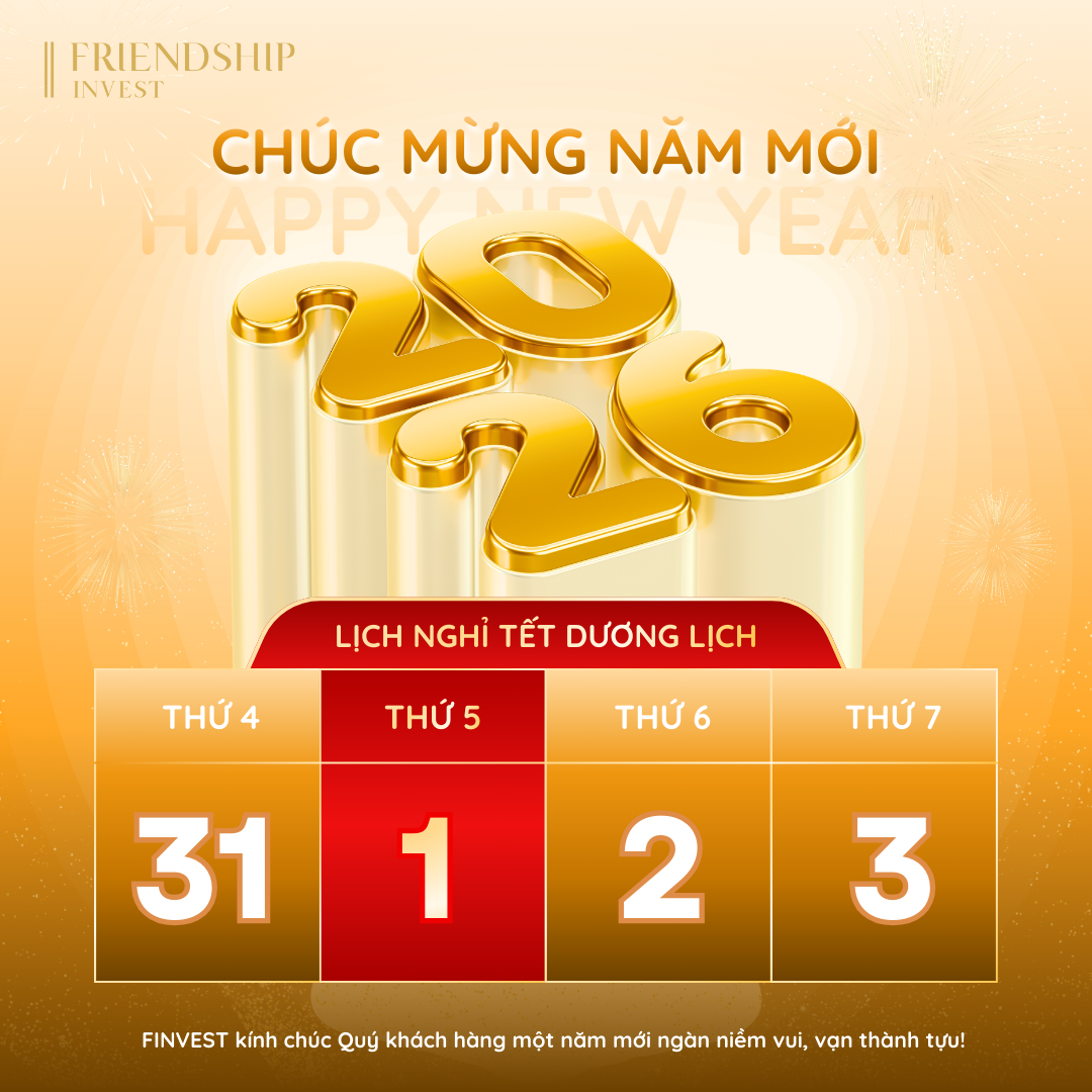 [Thông báo] Lịch nghỉ Tết Dương lịch năm 2026