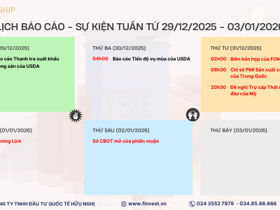 Lịch công bố dữ liệu
