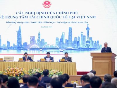 Quyết tâm đưa Trung tâm Tài chính quốc tế Việt Nam phát triển nhanh, bền vững, bắt kịp với các trung tâm tài chính quốc tế toàn cầu