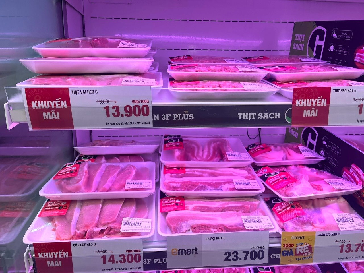 Việt Nam nhập hơn 700.000 tấn thịt heo