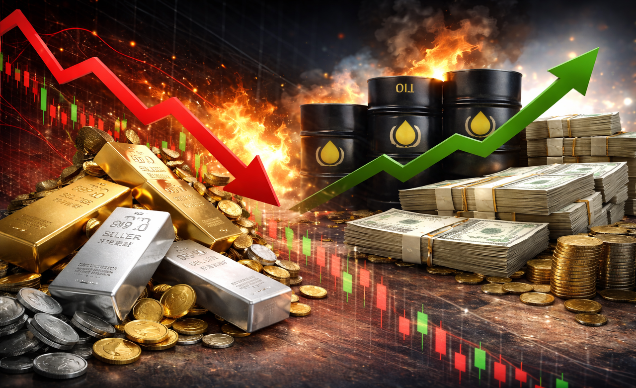 Dòng tiền đảo chiều: Kim loại suy yếu, dầu bứt phá - Thị trường hàng hóa đang trong nhịp phân hóa mạnh